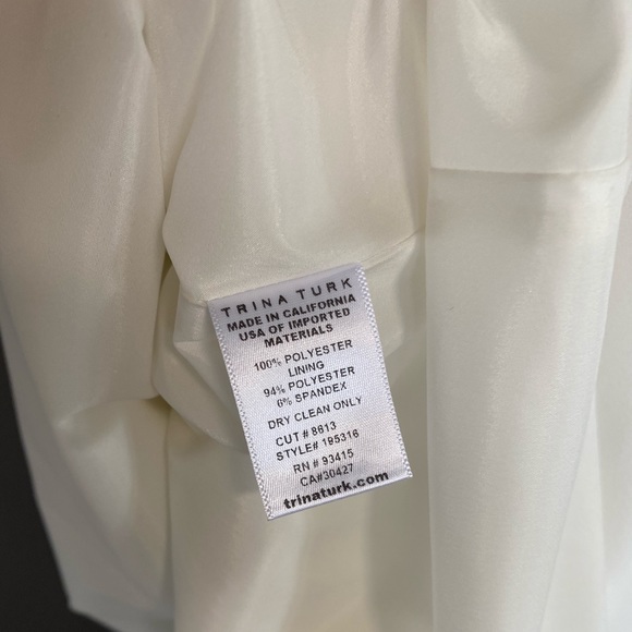 Trina Turk Double Rainbow Shift Dress White - Picture 7 of 7